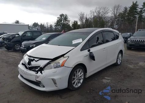 2013 Toyota Prius V Five из США, поврежденный, VIN JTDZN3EU8D3198725